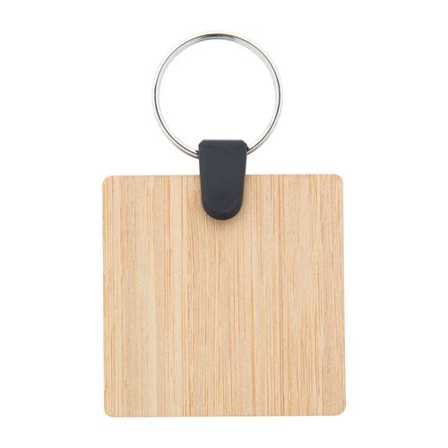 Bamboo Keyring, Square Bambry