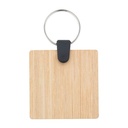 Bamboo Keyring, Square Bambry