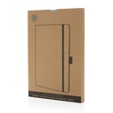 Sam A5 RCS certified bonded leather classic notebook