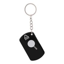 Paper Knife Keyring Parcelo