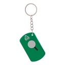 Paper Knife Keyring Parcelo
