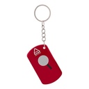 Paper Knife Keyring Parcelo