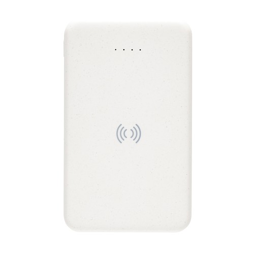 RCS recycled plastic 5.000 mAh 5W wireless powerbank