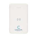 RCS recycled plastic 5.000 mAh 5W wireless powerbank