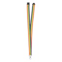 Rainbow lanyard Mapik