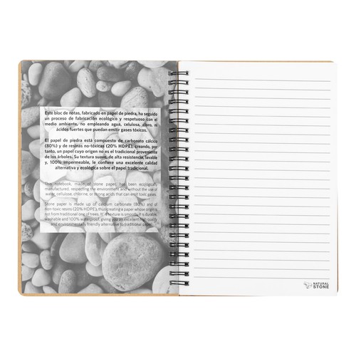 Stone paper notebook Kenta