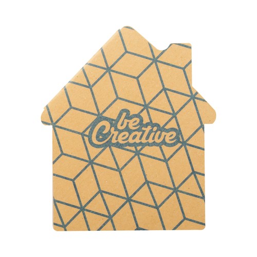 Custom sticky notepad CreaStick House Eco