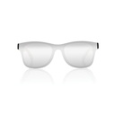 Prism RCS recycled plastic sunglasses with bamboo frame