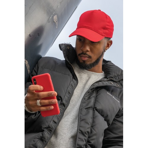 Impact 5 panel 190gr Recycled cotton cap with AWARE™ tracer