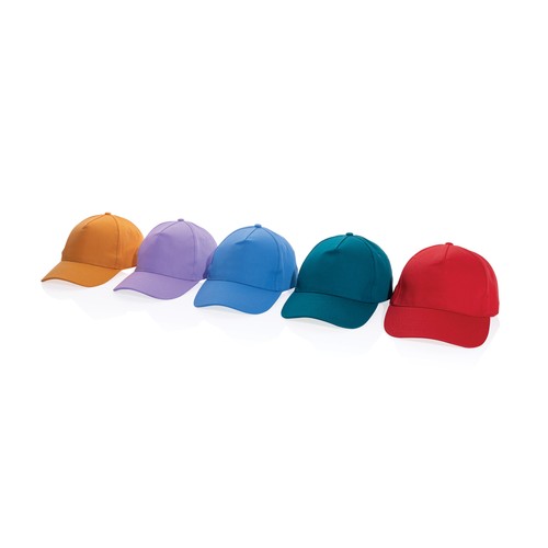 Impact 5panel 280gr Recycled cotton cap with AWARE™ tracer