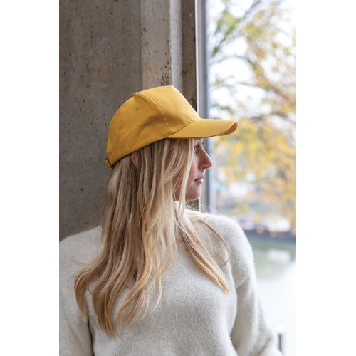 Impact 5panel 280gr Recycled cotton cap with AWARE™ tracer