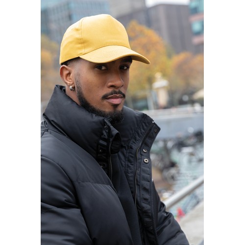 Impact 5panel 280gr Recycled cotton cap with AWARE™ tracer