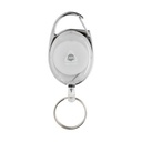 RCS recycled ABS roller clip keychain