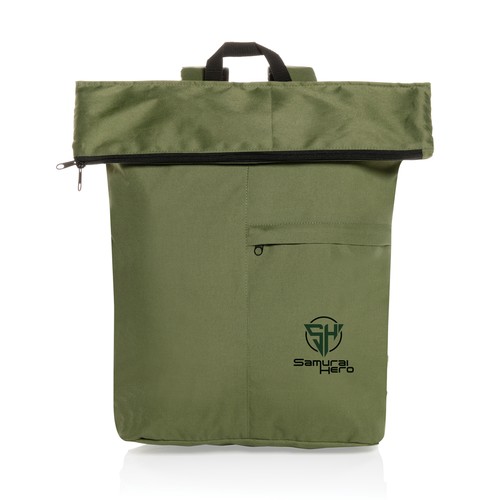 Dillon AWARE™ RPET lightweight foldable backpack