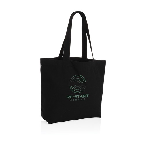 Impact Aware™ 240 gsm rcanvas shopper w/pocket undyed