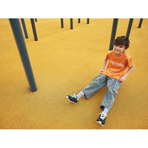 Iqoniq Koli kids lightweight recycled cotton t-shirt