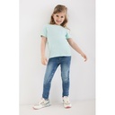 Iqoniq Koli kids lightweight recycled cotton t-shirt