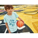 Iqoniq Koli kids lightweight recycled cotton t-shirt