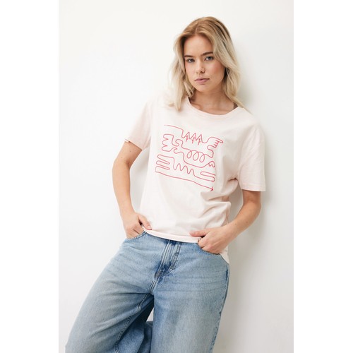 Iqoniq Yala women lightweight recycled cotton t-shirt