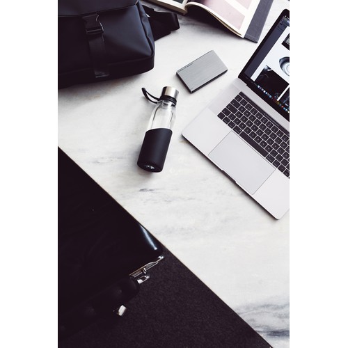 VINGA Lean Glass Water Bottle