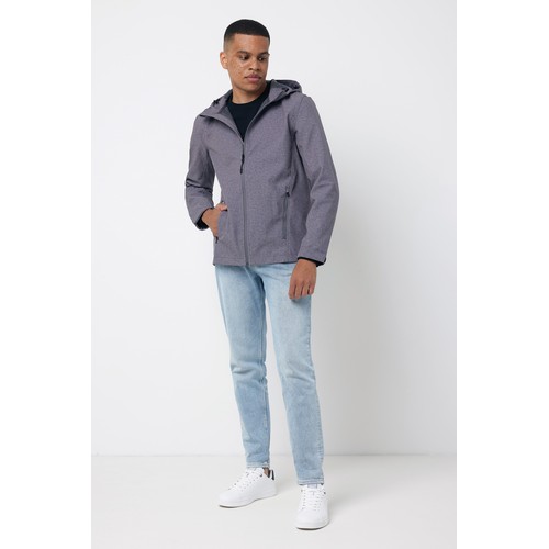 Iqoniq Makalu men recycled polyester soft shell jacket