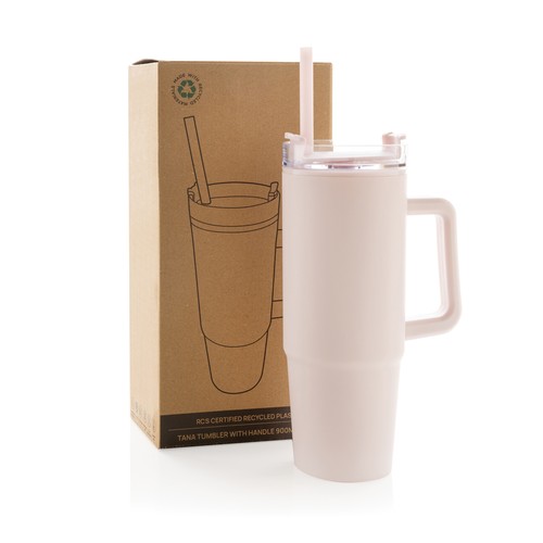 Tana RCS plastic tumbler with handle 900ml