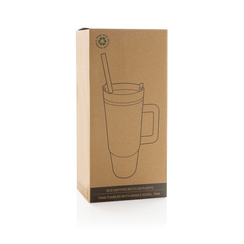 Tana RCS plastic tumbler with handle 900ml