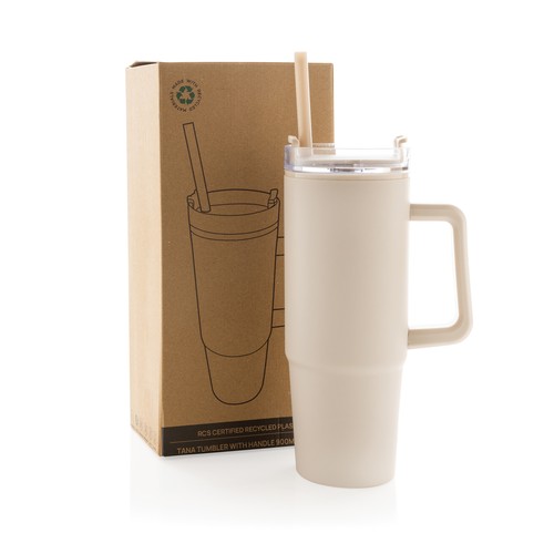 Tana RCS plastic tumbler with handle 900ml