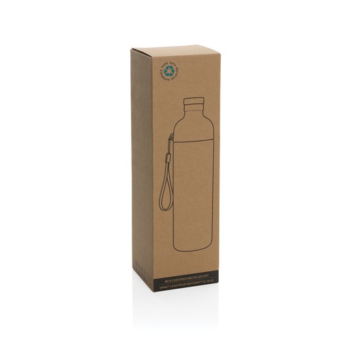 Impact RCS recycled PET leakproof water bottle 600ml