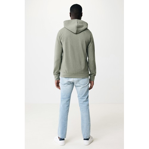 Iqoniq Abisko recycled cotton zip through hoodie