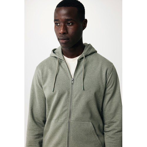 Iqoniq Abisko recycled cotton zip through hoodie