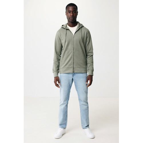 Iqoniq Abisko recycled cotton zip through hoodie