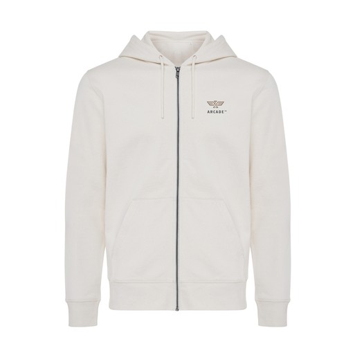 Iqoniq Abisko recycled cotton zip through hoodie