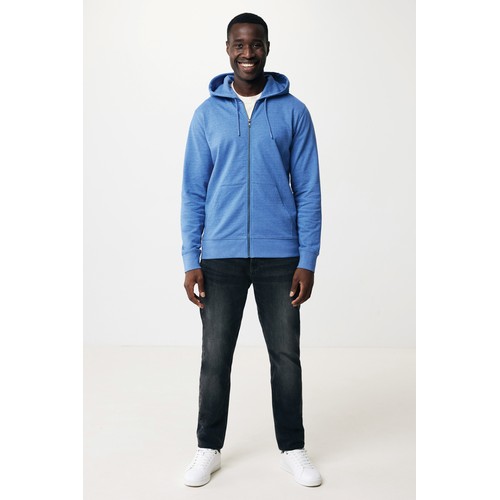 Iqoniq Abisko recycled cotton zip through hoodie