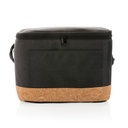 Impact AWARE™ XL RPET two tone cooler bag with cork detail
