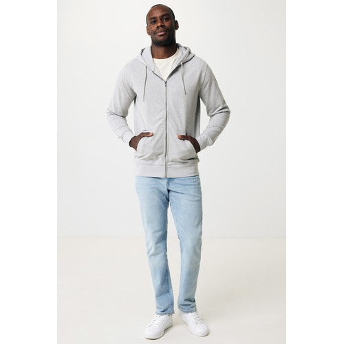 Iqoniq Abisko recycled cotton zip through hoodie