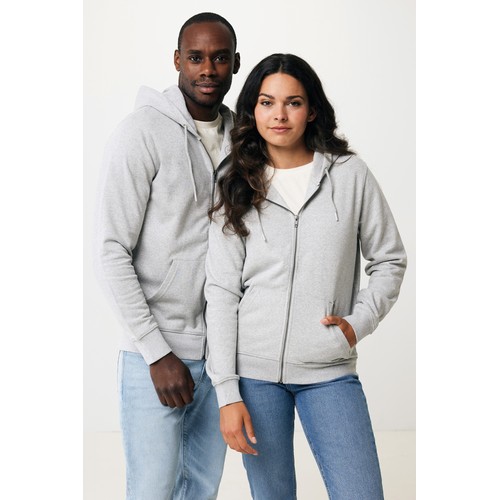 Iqoniq Abisko recycled cotton zip through hoodie