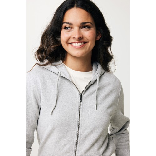 Iqoniq Abisko recycled cotton zip through hoodie