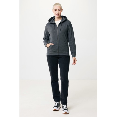 Iqoniq Abisko recycled cotton zip through hoodie