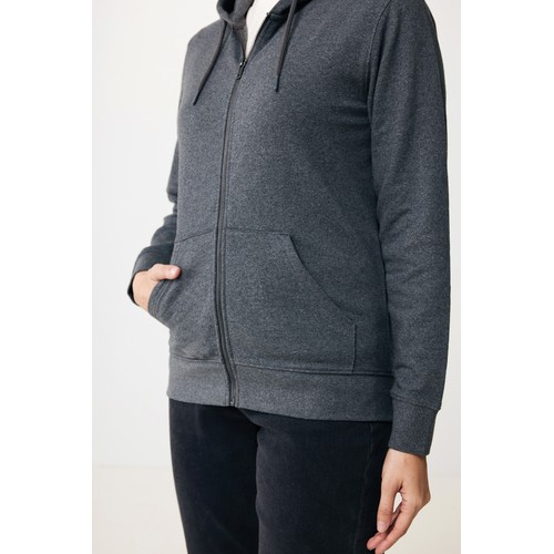 Iqoniq Abisko recycled cotton zip through hoodie