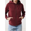Iqoniq Abisko recycled cotton zip through hoodie