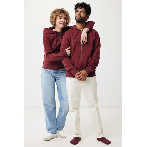 Iqoniq Abisko recycled cotton zip through hoodie