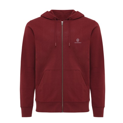 Iqoniq Abisko recycled cotton zip through hoodie