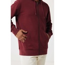 Iqoniq Abisko recycled cotton zip through hoodie