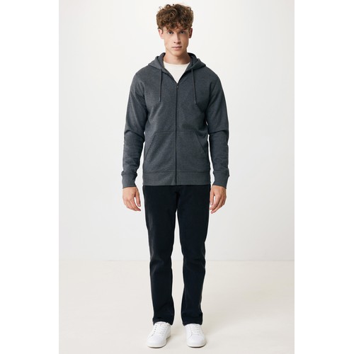Iqoniq Abisko recycled cotton zip through hoodie
