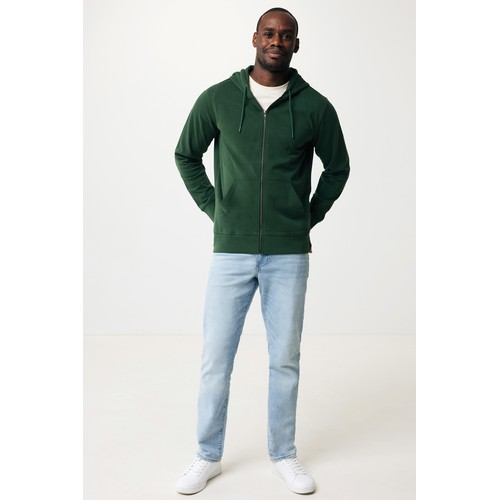 Iqoniq Abisko recycled cotton zip through hoodie
