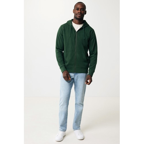 Iqoniq Abisko recycled cotton zip through hoodie