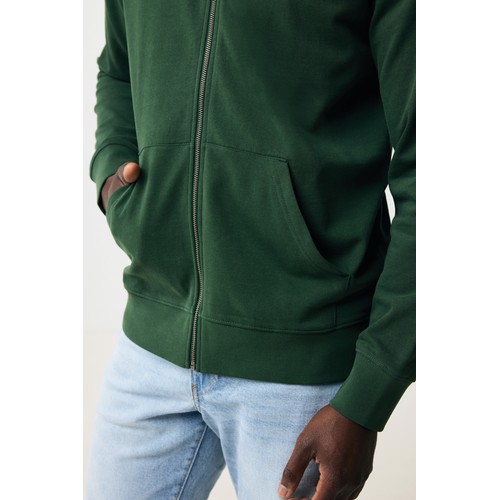Iqoniq Abisko recycled cotton zip through hoodie