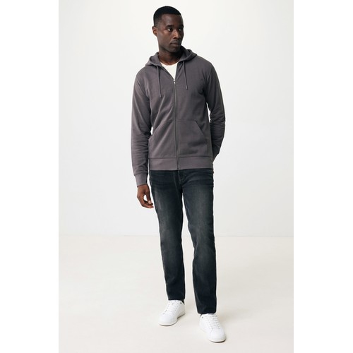 Iqoniq Abisko recycled cotton zip through hoodie