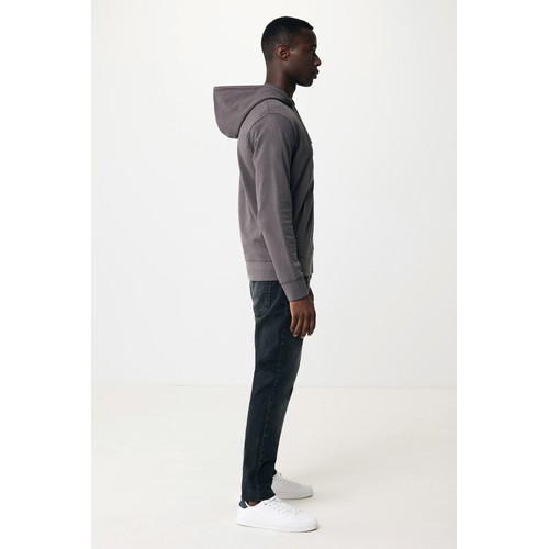 Iqoniq Abisko recycled cotton zip through hoodie